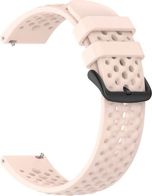 Techsuit Uhrenarmband Silikon, 22mm, Rosa, Unisex - Bild 1