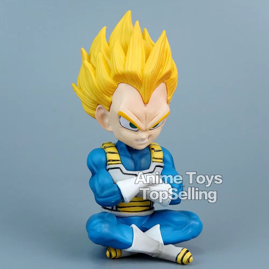 Bandai Dragon Ball Anime Figur Vegeta aus PVC als Sammlerstück und Modellspielzeug, Höhe: 10 cm - Bild 2