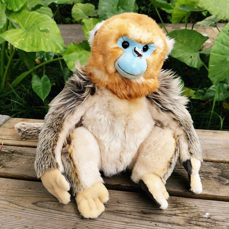 New Trendy Golden Monkey Plüschtier Wildtier Affe, 1-teiliges Set - Bild 3