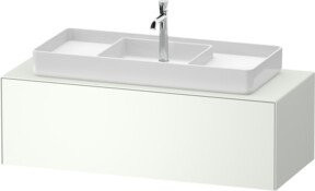 Duravit Waschtischunterschrank White Tulip in White, Breite: 130 cm, Tiefe: 55 cm, Höhe: 55 cm - Bild 1