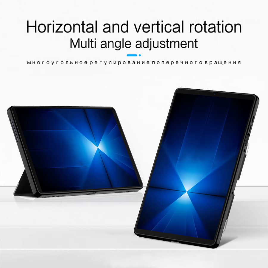 Schutzhülle für Lenovo Legion Y700 2025 Gen 4 8,8 Zoll Tablet, Standhülle kompatibel mit Legion Y700 2. und 3. Generation, Schwarz - Bild 5
