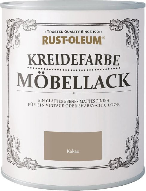 Rust-Oleum Kreidefarbe Möbellack Kakao Matt Braun 0,75 l - Bild 1