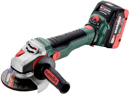 Metabo Akku-Winkelschleifer WVB 18 LTX BL 15-125 Quick 125 mm bürstenlos, 18 V, Farbe: Grün - Bild 1