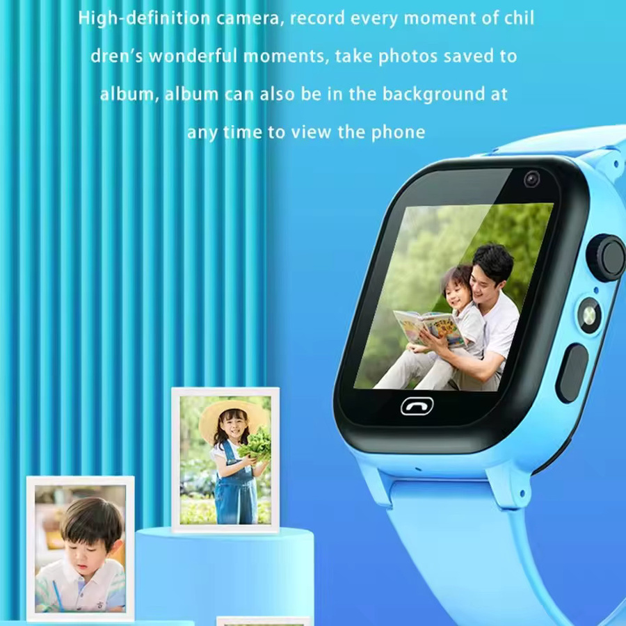 YeasMaie Smartwatch, Blau, Kunststoff, Kinder, Unisex - Bild 5
