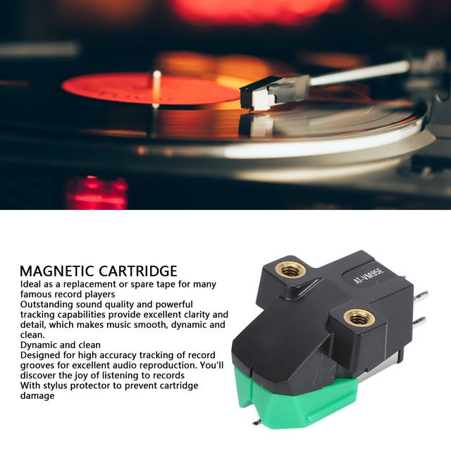 Audio-Technica VM95E Dual Moving Magnet Tonabnehmer mit Nadel für Plattenspieler - Bild 1