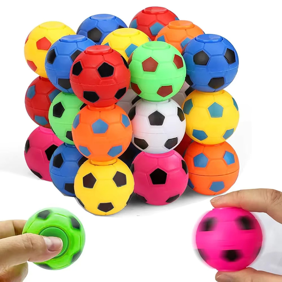 soulbao Mini-Fidget-Spinner Fußballbälle, 10-teiliges Set - Bild 4