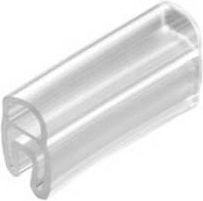 Weidmüller TMC 9/20 Zeichenträger transparent aus Kunststoff mit 240 Markierern - Bild 1