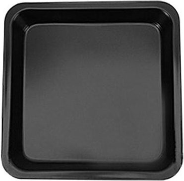Arabella Quadratische Antihaft Backform aus Lebensmittelqualität, Schwarz, 7/8 Zoll