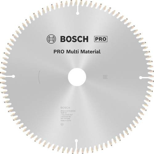 Bosch Multi Material Kreissägeblatt mit 96 Zähnen, Farbe Silber, Durchmesser: 254 mm, Bohrung: 30 mm, Dicke: 3,2 mm - Bild 1