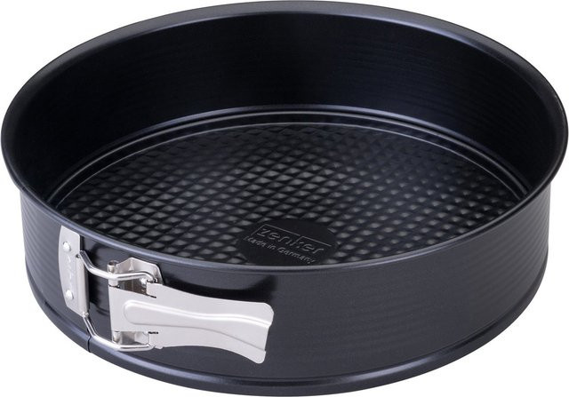 Zenker Springform Perfect Black+ mit Flachboden, Schwarz, Durchmesser: 24 cm - Bild 1