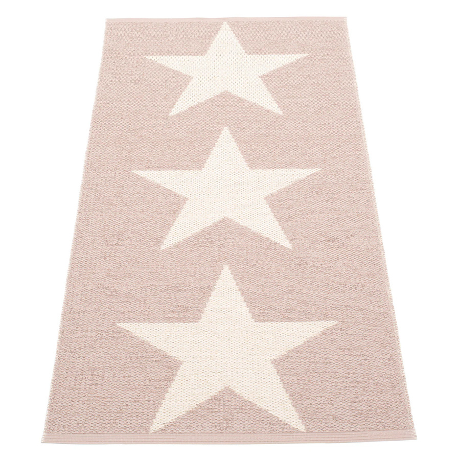 Pappelina Viggo Teppich One Pale Rose/Vanilla B/T: 70 x 150 cm - Bild 1