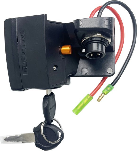 Reention Dorado Akkupack Montagesockel in Schwarz als E-Bike Akkuhalter und Adapter für Dorado Max Plus Pro Mini Akkus - Bild 1