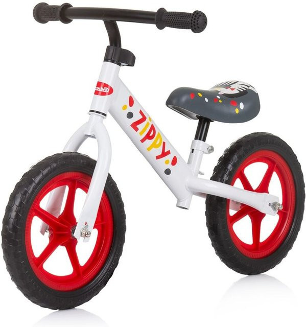 Chipolino Zippy Laufrad 12 Zoll höhenverstellbarer Sitz rot ab 3 Jahren - Bild 1