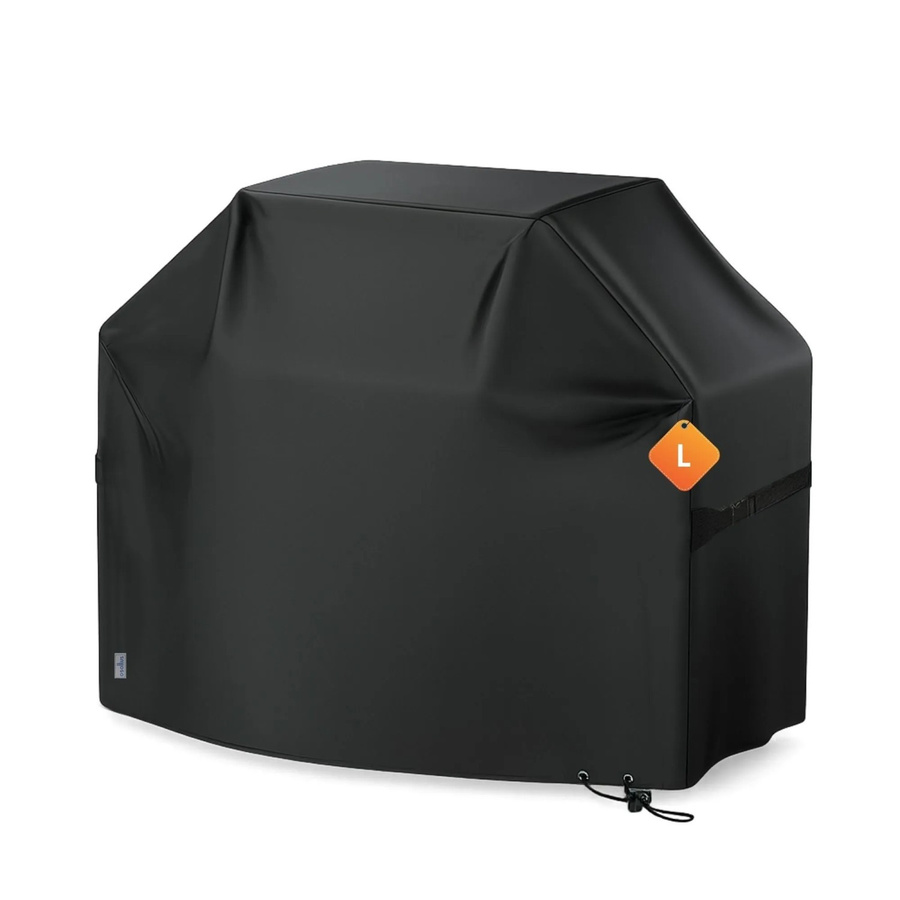 osoltus BBQ Abdeckhaube Premium Schutzhaube für Gasgrill, Schwarz, B: 105 cm, T: 65 cm, H: 120 cm - Bild 2