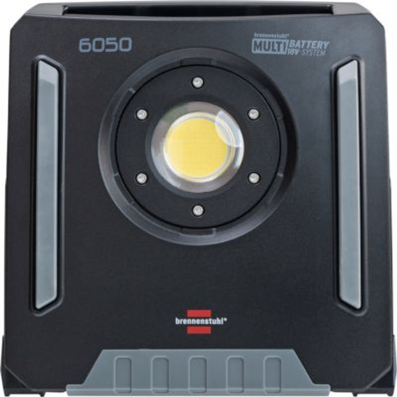 Brennenstuhl Multi Battery LED Hybrid Baustrahler 6050 MH, 6200 lm, 61.6 W, IP65, Schwarz - Bild 2