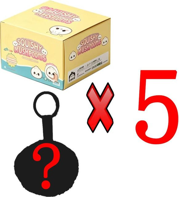 Yiran toy Kawaii gedämpftes Brötchen Plüsch Schlüsselanhänger, ab 14 Jahre - Bild 1