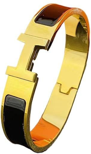 Armband Titanstahl, Gold, Unisex - Bild 1