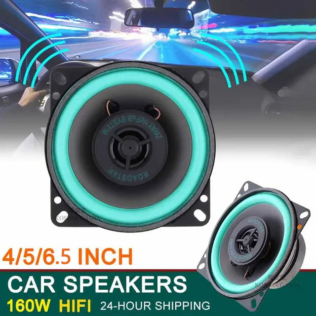 KUERL Koaxial Auto Lautsprecher Zwei-Wege Vollbereich Subwoofer für Auto Audio Musik - Bild 1