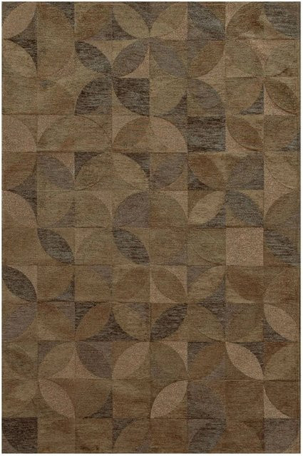 Lola&Moi Teppich Amber Gold geometrisch minimalistisch B: 240 cm, T: 340 cm - Bild 1
