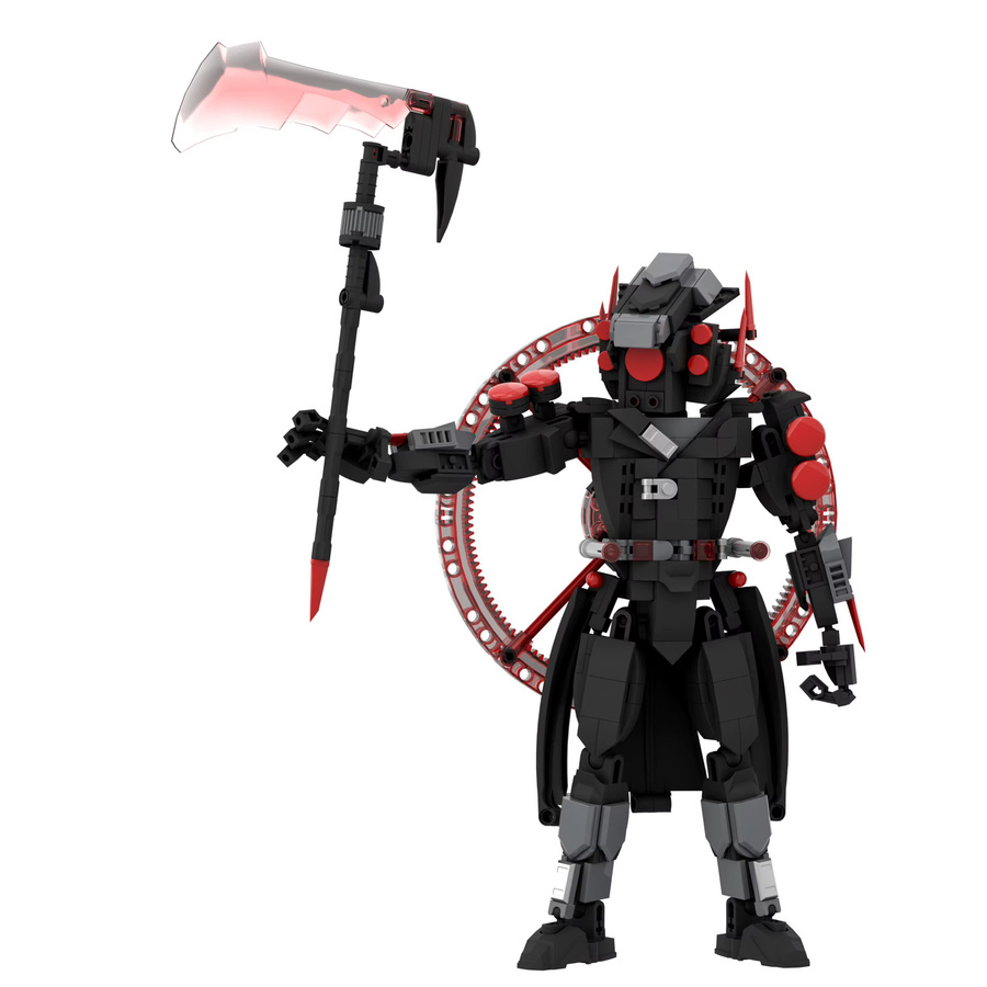 SwBuildate Audio Executor Bausteine Modell Roboter Lautsprecher in Schwarz mit 518 Teilen - Bild 2