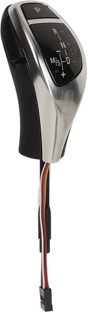 Neoglint LED Schaltknauf Daumen-Schalthebelkopf Nachrüstsatz mit Ein-Klick-Startknopf für E90 E91 E92 E93 LHD in Schwarz - Bild 1