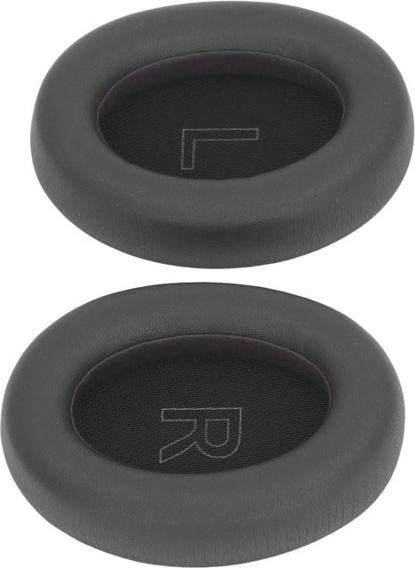 Ersatz-Ohrpolster für Anker Soundcore Life Q10 und Life 2 NEO aus Protein-Leder in Schwarz - Bild 1