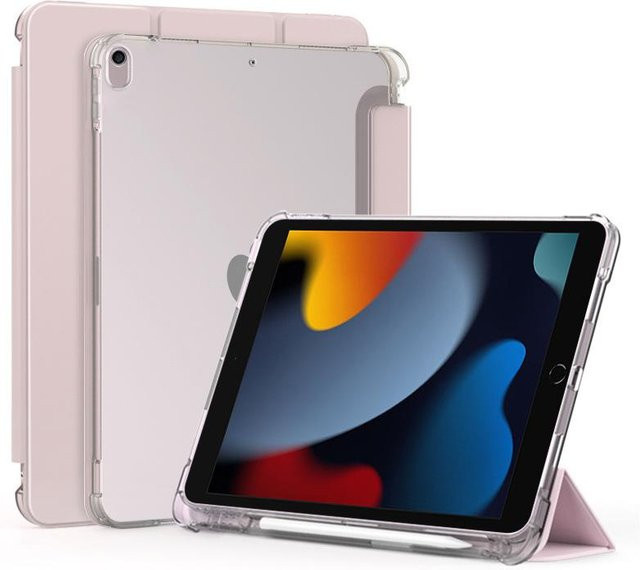 Magnetische Smart-Hülle für iPad 10.2 7. 8. und 9. Generation mit Stifthalter in Rosa von Rd lala - Bild 1