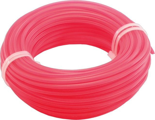 LUX-TOOLS Trimmerfaden aus Polyamid, Durchmesser: 2,4 mm, Länge: 15 m - Bild 1