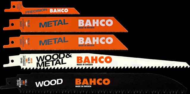Bahco Säbelsägeblatt-Set 5-teilig für Metall, Holz und Universal in Multicolor - Bild 2