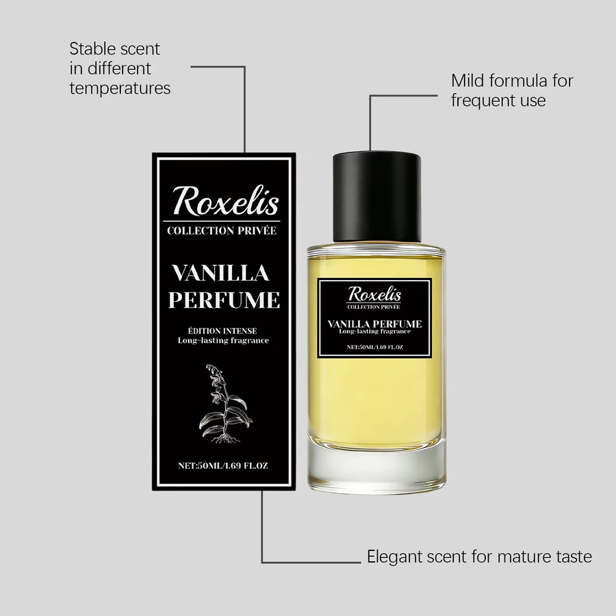 Roxelis Vanille Duft, Gourmand, 50 ml, Herren - Bild 4