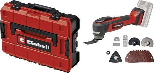 Einhell Power X-Change Akku-Multifunktionswerkzeug bürstenlos mit Zubehör und Koffer, Rot - Bild 1