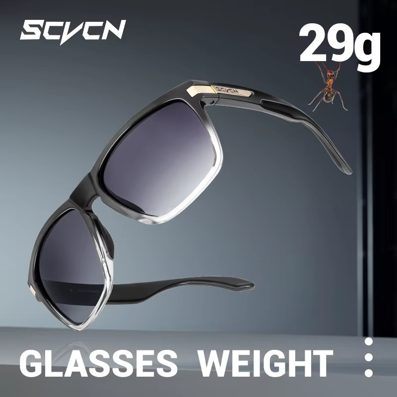 SCVCN Sonnenbrille, polarisiert, Vollrand, Unisex - Bild 4