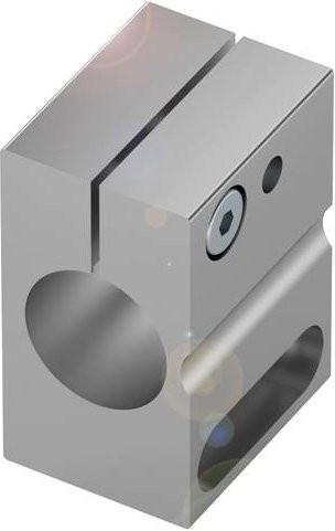 Balluff Klemmenblock BES 18,0-KB-4-F in Silber aus Aluminium mit Schraubanschluss - Bild 1