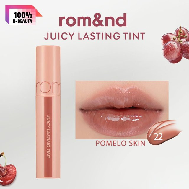 rom&nd Juicy Lasting Tint, 22 Pomelo Skin, Glänzend - Bild 1