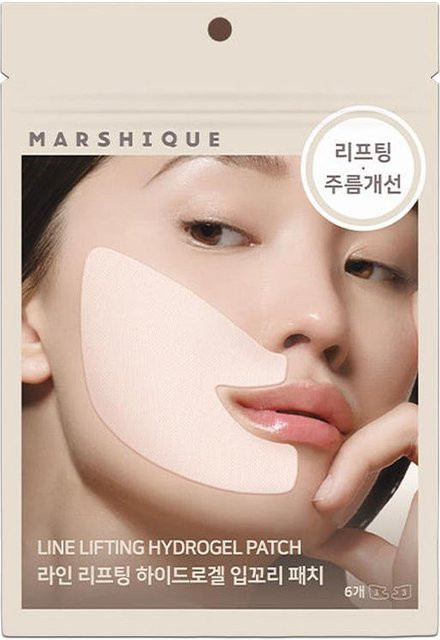 MARSHIQUE Line Lifting Hydrogel-Patch, 14g, Gesicht, Reife Haut - Bild 1