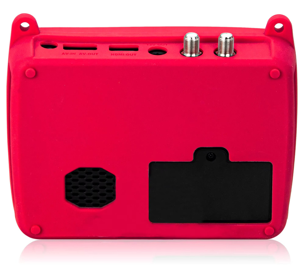 Satlink ST-5155 HD Satellitendetektor Combo DVB-S2, DVB-C und DVB-T2 mit MPEG4 und H.265 in Rot - Bild 3