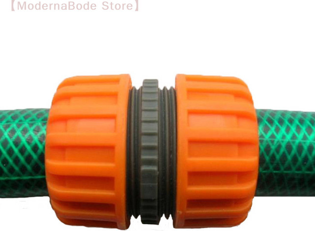Hoeaden Gartenschlauch Schnellverbinder Set für die Gartenbewässerung, 2 Stück, Orange - Bild 1