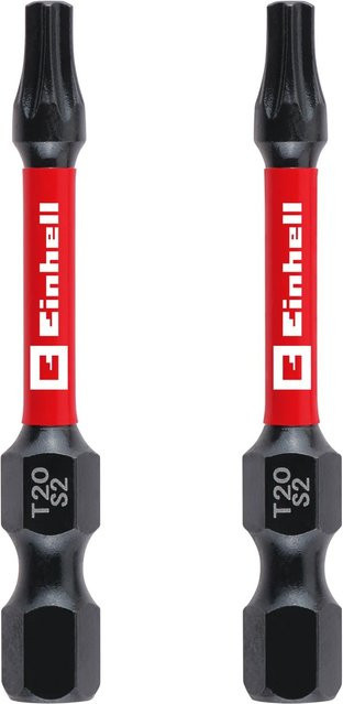 Einhell Impact Bit-Set 2-teilig T20 in Rot aus Stahl, Länge: 50 mm - Bild 1