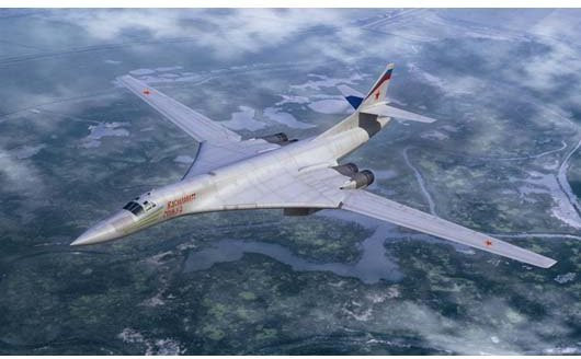 Trumpeter Tupolev Tu-160 BlackJack Bomber, Modell, 1:144 - Bild 1