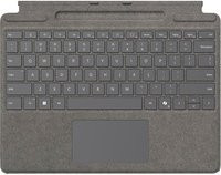 Microsoft Surface Keyboard mit Slim Pen und mechanischer Tastatur in Silber und Grau, QWERTZ DE - Bild 1