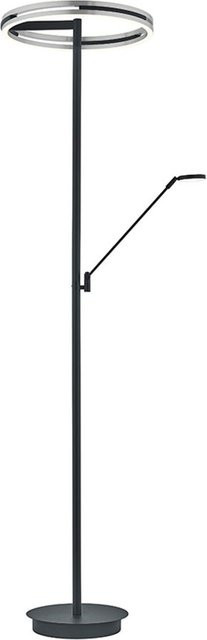 Elements by Bankamp Ben 60591 LED-Deckenfluter mit Leselicht in Nickel matt mit dimmbarer CCT-Funktion - Bild 1