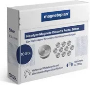 magnetoplan® Magnet Discofix forte 30 mm in Silber aus Metall - Bild 1