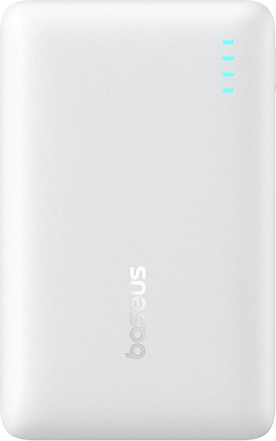 Baseus EnerFill FP21 Externer Akku mit 10000mAh, 22.5W, QC + PD, 1 x USB-A und 2 x USB-C, Weiß - Bild 1