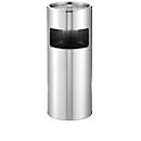 DURABLE Standascher aus Edelstahl in Silber mit Sieb und herausnehmbarem Inneneimer - Bild 2