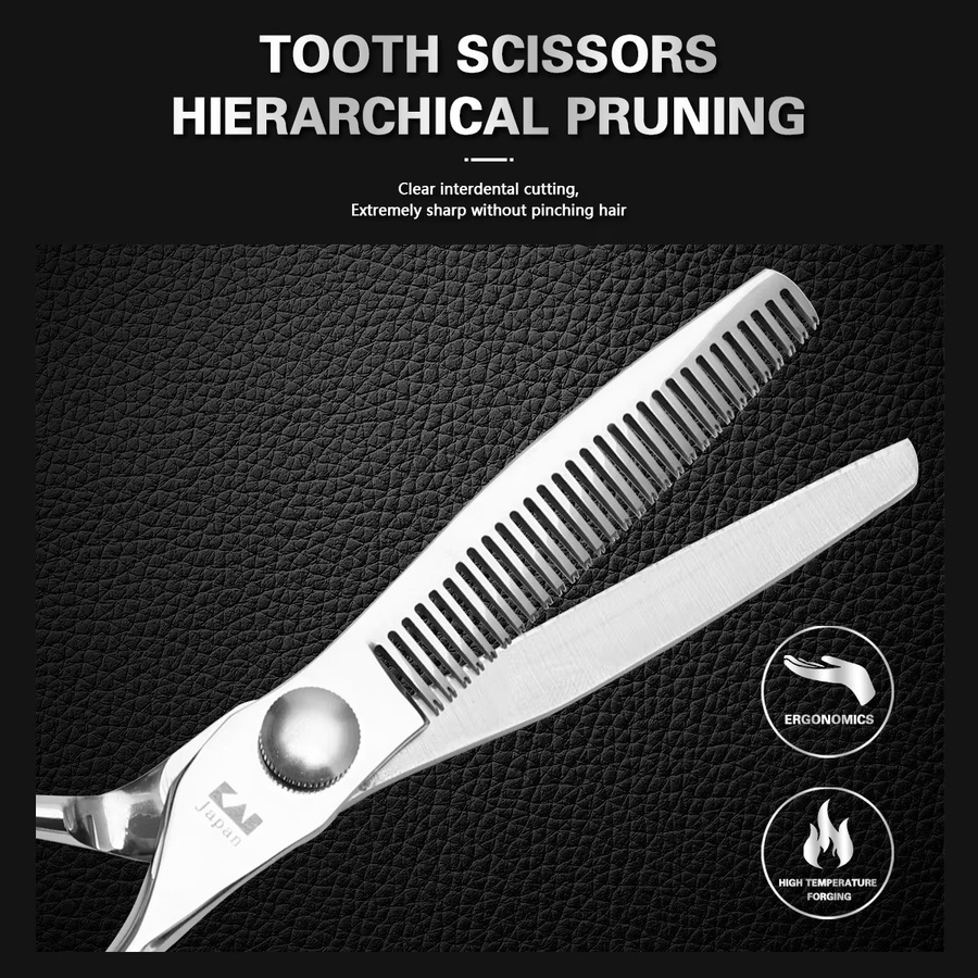 Professionelle Haarschneideschere, 6 Zoll, Edelstahl, Unisex - Bild 2