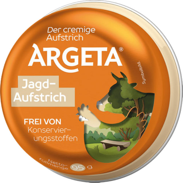 Argeta Jagd-Aufstrich glutenfrei 95 g - Bild 1