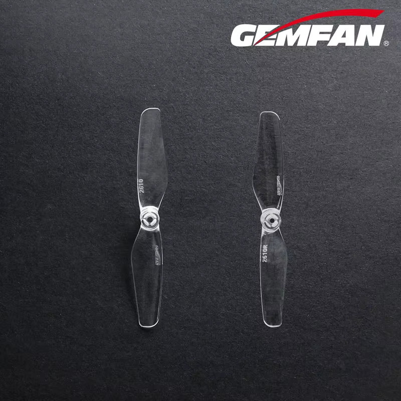 Gemfan 2610-2 65 mm 2-Blatt-PC-Propeller, 4 Paar, Blau, Kunststoff - Bild 2
