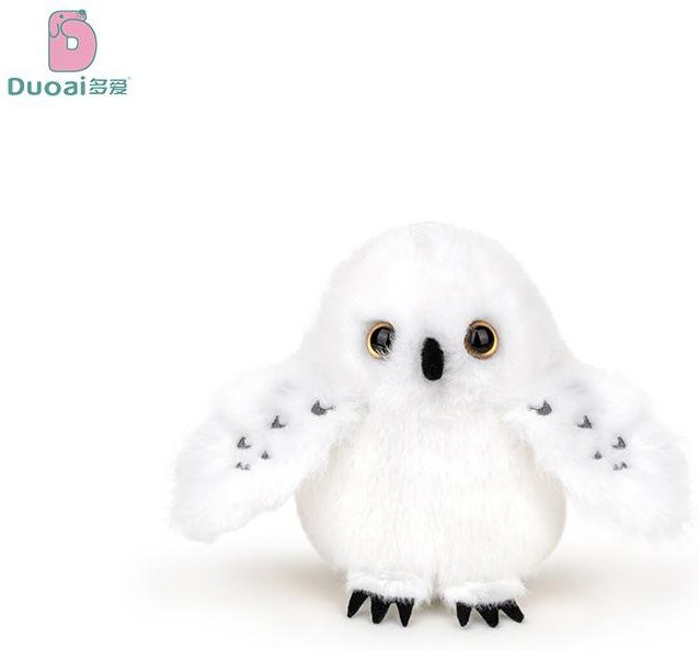 Kawaii Vögel Plüsch Anhänger, Papagei, Weiß, ab 14 Jahren - Bild 1