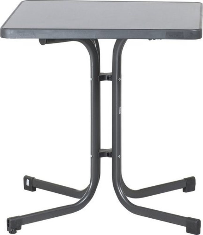 Sieger Boulevard Klapptisch quadratisch Mecalit-pro grau/anthrazit B/T/H: 70 x 70 x 72 cm - Bild 2