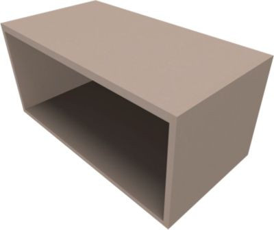 Regal SOLUS PLAY von Schäfer in Stone Grey, 1 Ordnerhöhe, B: 80 cm, T: 42 cm, H: 37,4 cm - Bild 1